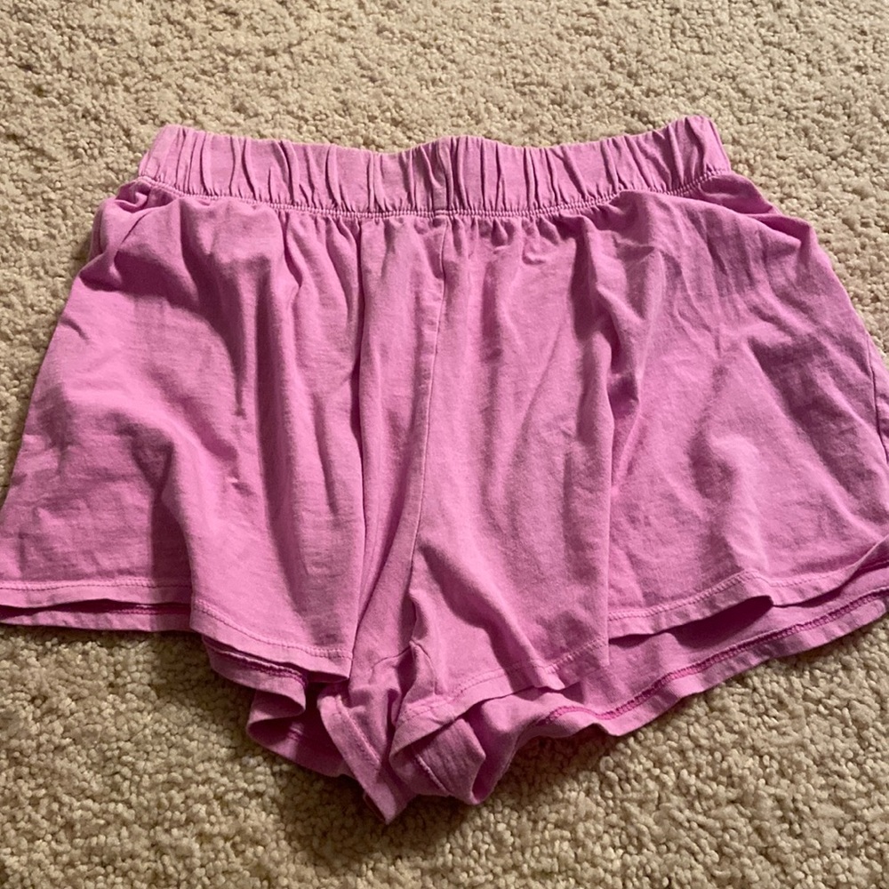 target shorts, pink